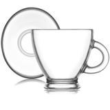 Jogo De Xicaras Para Café 6 Peças Vidro Roma - Mimo - Not defined