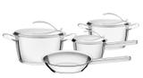 Jogo Panelas Aço Inox 4pcs Ventura Tramontina