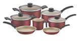 Jogo Panelas Alum 7pc Turim Tramontina 20298/764 - Tramontina cutelaria