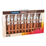 Jogo Para Churrasco Jumbo 12 PeÇas Inox Tramontina