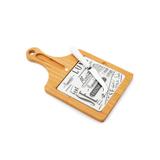 Jogo para queijo quadrado Hauskraft 3 peças