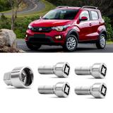 Jogo Parafuso Antifurto Fiat Mobi M12x1,25 - Rodafuso