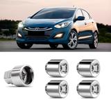 Jogo Porca Antifurto Hyundai I30 2014 M12x1,5 - Rodafuso
