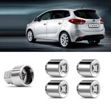 Jogo Porca Antifurto KIA Carens M12x1,5 - Rodafuso