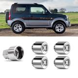 Jogo Porca Antifurto Suzuki Jimny M12x1,5 - Rodafuso