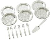 Jogo sobremesa inox bolas pantheon 13 pcs