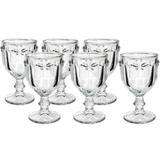 Jogo Taça Água Libélula Clear 260ml - Class home