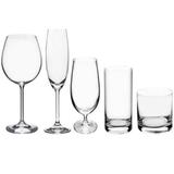 Jogo Taças e Copos Cristal Ecologico Gastro 30 pcs Bohemia TItanio