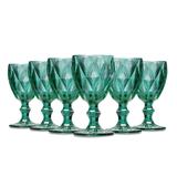 Jogo Taças Vinho Diamante Tiffany 210ml Class Home