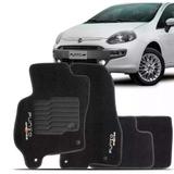 Jogo Tapete Punto Sporting 2012 2013 2014 2015 Carpete Preto - Fiat