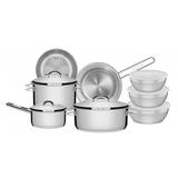 Jogos de Panelas Aço Inox 5 Pçs 65510/723 Tramontina