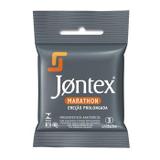 Jontex Preservativo Lubrificado Marathon 3 Unidades
