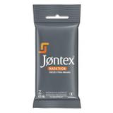 Jontex Preservativo Lubrificado Marathon 6 Unidades