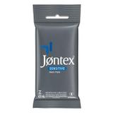 Jontex Preservativo Lubrificado Sensitive 6 Unidades