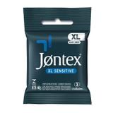 Jontex Preservativo Lubrificado Xl Sensitive 3 Unidades