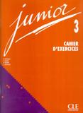 Junior 3 - cahier dexercices - Cle international - paris