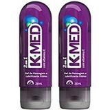K-med 2 Em 1 Gel De Massagem E Lubrificante 200ml - Kit com 2 unidades - Cimed