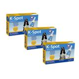 K-Spot Antipulgas Cães 7,5 a 15kg 4ml Kit 3 unidades Syntec
