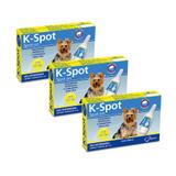 K-Spot Antipulgas Cães até 7,5kg 2ml Kit 3 unidades Syntec