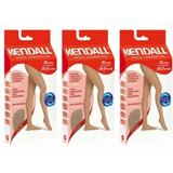 Kendall 1632 Meia Calça Média Compressão Mel M (Kit C/03)