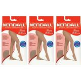 Kendall 1633 Meia Calça Média Compressão Mel G (Kit C/03)