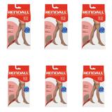 Kendall 1933 Meia Longa Média Compressão Silicone Renda G (Kit C/06)