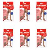 Kendall 1941 Longa Média Compressão Silicone Renda S/Ponteira P (Kit C/06)