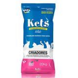 Kets White Areia Silica Natural para Gatos 20kg - Alfapet