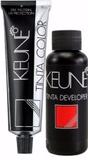 keune kit tinta color 5 + água oxigenada 20 vol 60ml