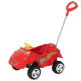 Kidcar Passeio e Andador Vermelho Ref 576 - B bandeirainte
