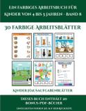 Kinder Hausaufgabenblätter (Ein farbiges Arbeitsbuch für Kinder von 4 bis 5 Jahren - Band 8) - Arts and crafts for kids ltd