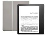 Kindle Oasis Amazon 7” 8GB Wi-Fi - Luz Embutida e à Prova de Água Preto