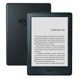 Kindle Preto com Wi-Fi, 4GB, Tela 6” e Bateria de Longa Duração (8ª Geração)