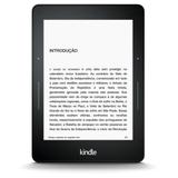 Kindle Voyage Wi-Fi Tela de 6" Iluminação Embutida Sensível ao Toque de Alta Resolução