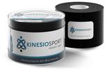 Kinesio Sport Elastic Tape Bandagem Elástica 5cm x 5m Cor Preto - Kinesiosport