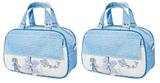 Kit 02 Bolsas de Maternidade Poá Infância Azul - Talismã