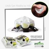 KIT 02 Conjuntos do Pralimao - Espremedor de Limão Manual de Mesa - Limão Transparente