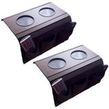 Kit 02 Esteiras Bandeja Braço Sofá Porta Copo Controle Tabaco - Lymdecor