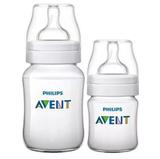 Kit 02 Mamadeira Classica 125ml e 260ml Avent Anticolica - Philips avent