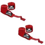 Kit 02 Pares Bandagem Elástica Muvin 5 Metros Para Lutas