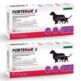 Kit 02cx fortekor flavour 5 novartis cães e gatos - Elanco