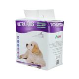 KIT 03 Pacotes Tapete Higiênico para Cães Ultra Pads 60X80 30UNID LAVANDA - Petlike