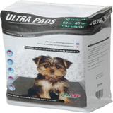 Kit 03 Tapete Higiênico Ultra Pads Carbono 60x60 30 und - Petlike