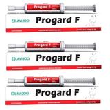 Kit 03 Vermífugo Em Pasta Progard F - Lavizoo Para Gatos