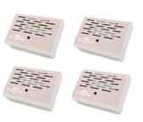 Kit 04 Aparelho Anti Mofo Elétrico Eletrônico 220v Cor Salmão Ácaro Fungos Bolor Legon Bye Mofo 220v