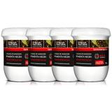 Kit 04 Cremes De Massagem Pimenta Negra Termo Ativo 650g Dagua Natural
