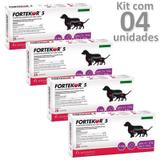 Kit 04cx fortekor flavour 5 novartis cães e gatos - Elanco