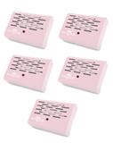Kit 05 Aparelho Anti Mofo Elétrico Eletrônico 110v Cor Rosa Ácaro Fungos Bolor Legon Bye Mofo 110v