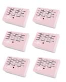 Kit 06 Aparelho Anti Mofo Elétrico Eletrônico 110v Cor Rosa Ácaro Fungos Bolor Legon Bye Mofo 110v