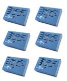 Kit 06 Aparelho Anti Mofo Elétrico Eletrônico 220v Cor Azul Ácaro Fungos Bolor Legon Bye Mofo 220v